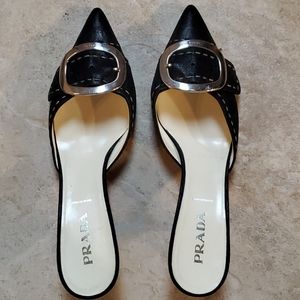 Prada black shoes